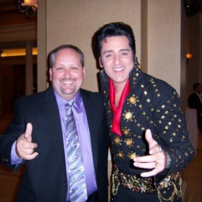 Rich & Elvis at the Convention Banquet